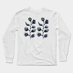 Watercolor botanica Long Sleeve T-Shirt